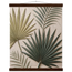 Carved Fronds: impasto, leaves and sand tones. Museum-quality fine art poster.