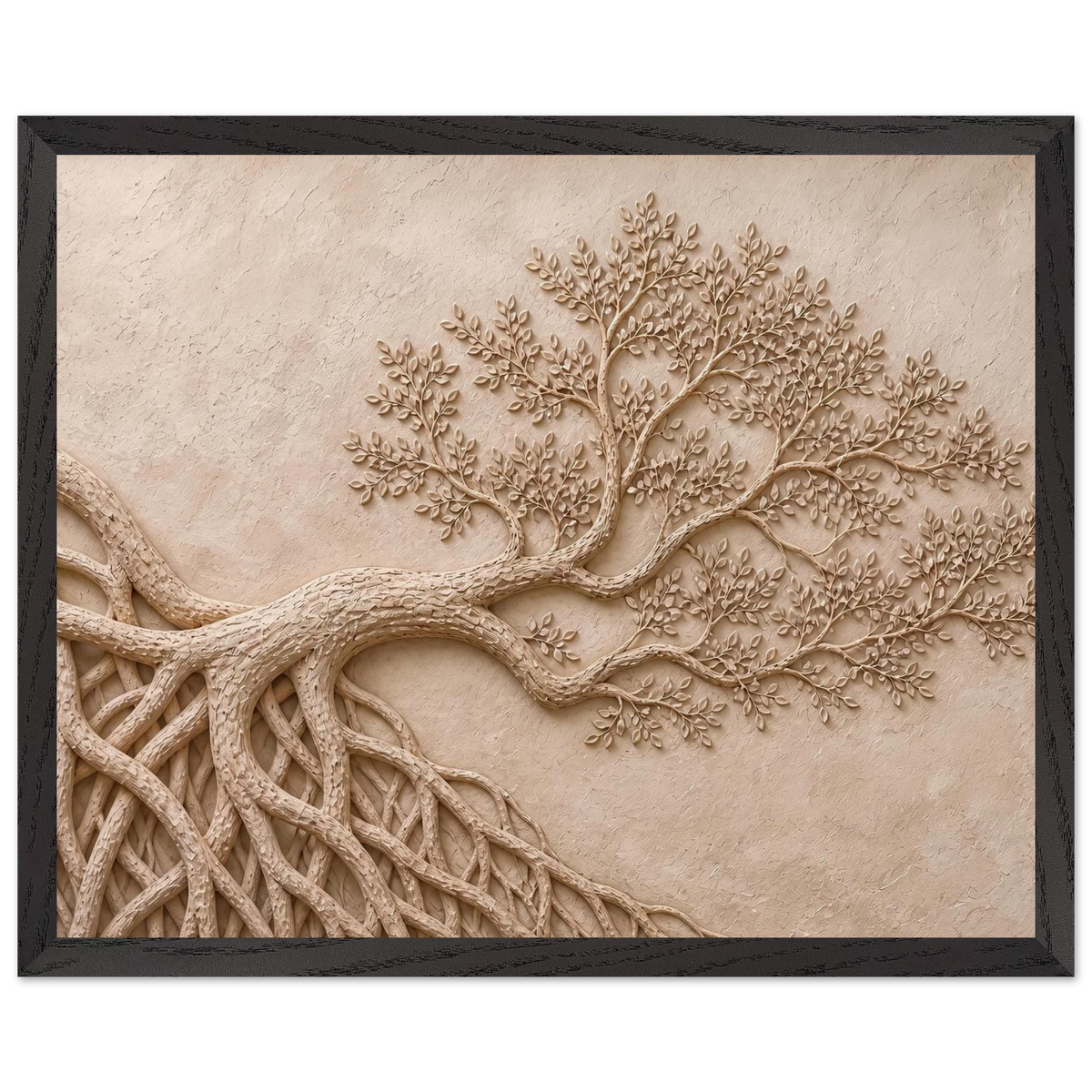 Root Lattice: petra and herbarium. Framed fine art print by The Light Stays.