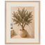 Olive Terrace: landscape and sun. Museum-quality framed fine art print.