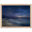 Blue Hour Shore, sea and coastal landscape. Archival framed fine art print shown framed.