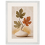 Fig Season: mediterranean and earth tones. Framed fine art print, alternate frame and size.