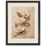 Magnolia Ascent: flowers and botanical. Framed fine art print.