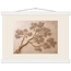 Lilac Reach: flowers and botanical. Fine art poster, alternate frame and size.