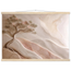 Stone Dawn, petra and siena. Archival fine art poster shown framed.