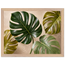Four Greens: leaves, vivid green and impasto. Museum-quality framed fine art print.
