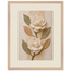 Carved Camellia: flowers and botanical. Museum-quality framed fine art print.