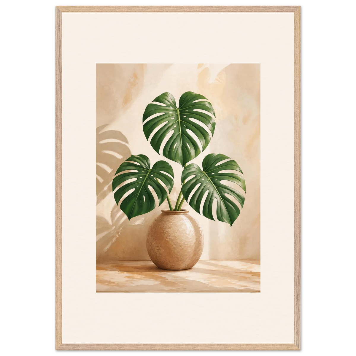 Vessel and Shadow: mediterranean and earth tones. Museum-quality framed fine art print.