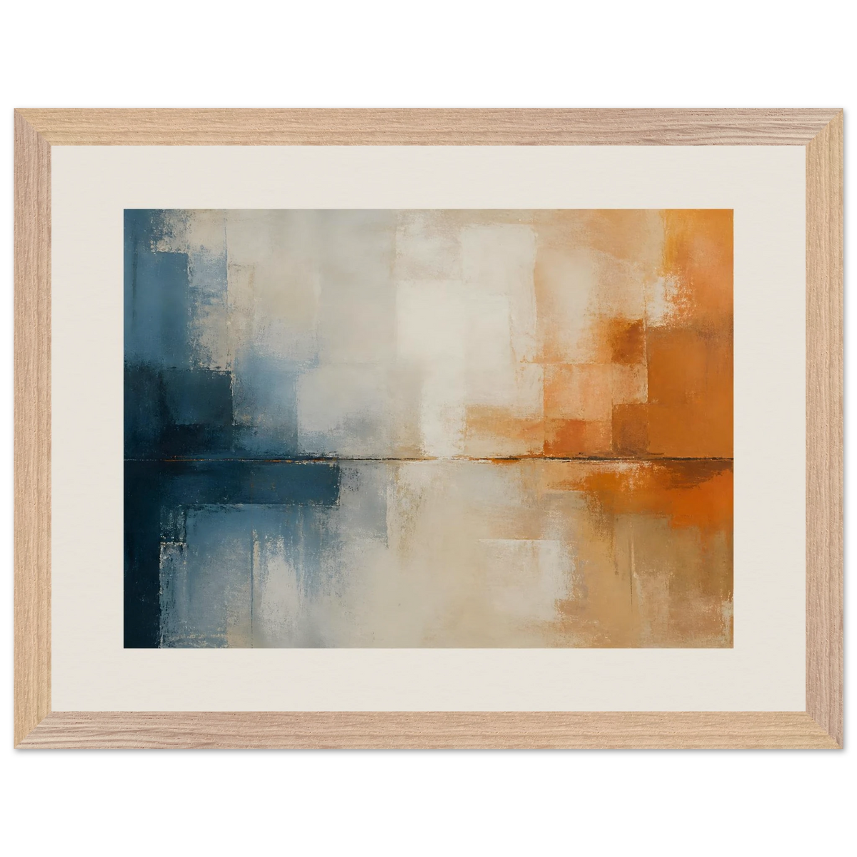Architectural Rust: abstract, mineral texture and oxidized tones. Framed fine art print by The Light Stays.