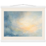 Dawn after Rain, sunrise, coastline and washed light. Archival fine art poster shown framed.