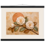 Camellia Eclipse: flowers and botanical. Fine art poster, alternate frame and size.