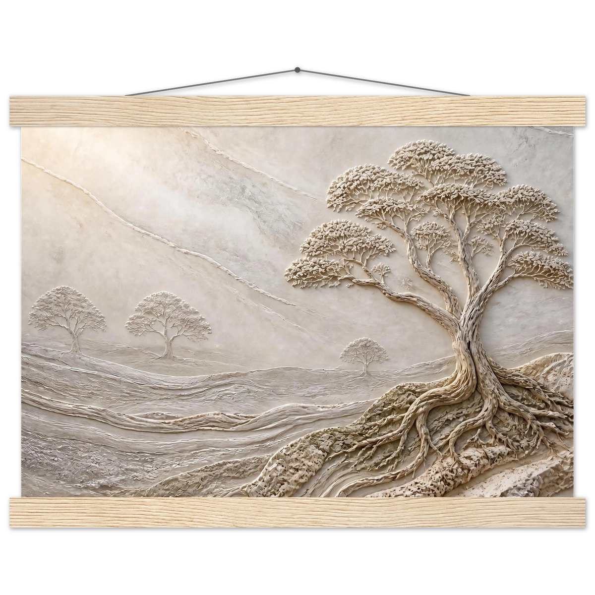 Old Growth: petra and herbarium. Museum-quality fine art poster.