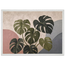 Monstera Sun, botanical and nature. Archival framed fine art print shown framed.