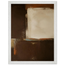Terracotta Diptych, Panel II of II: two panels, terracotta and cream. Museum-quality framed fine art print.