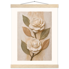 Carved Camellia