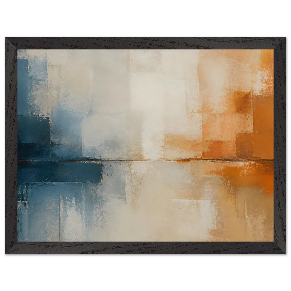 Architectural Rust: abstract, mineral texture and oxidized tones. Framed fine art print by The Light Stays.