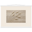 Wheat in Relief: faith, texture and botanical. Fine art poster, alternate frame and size.