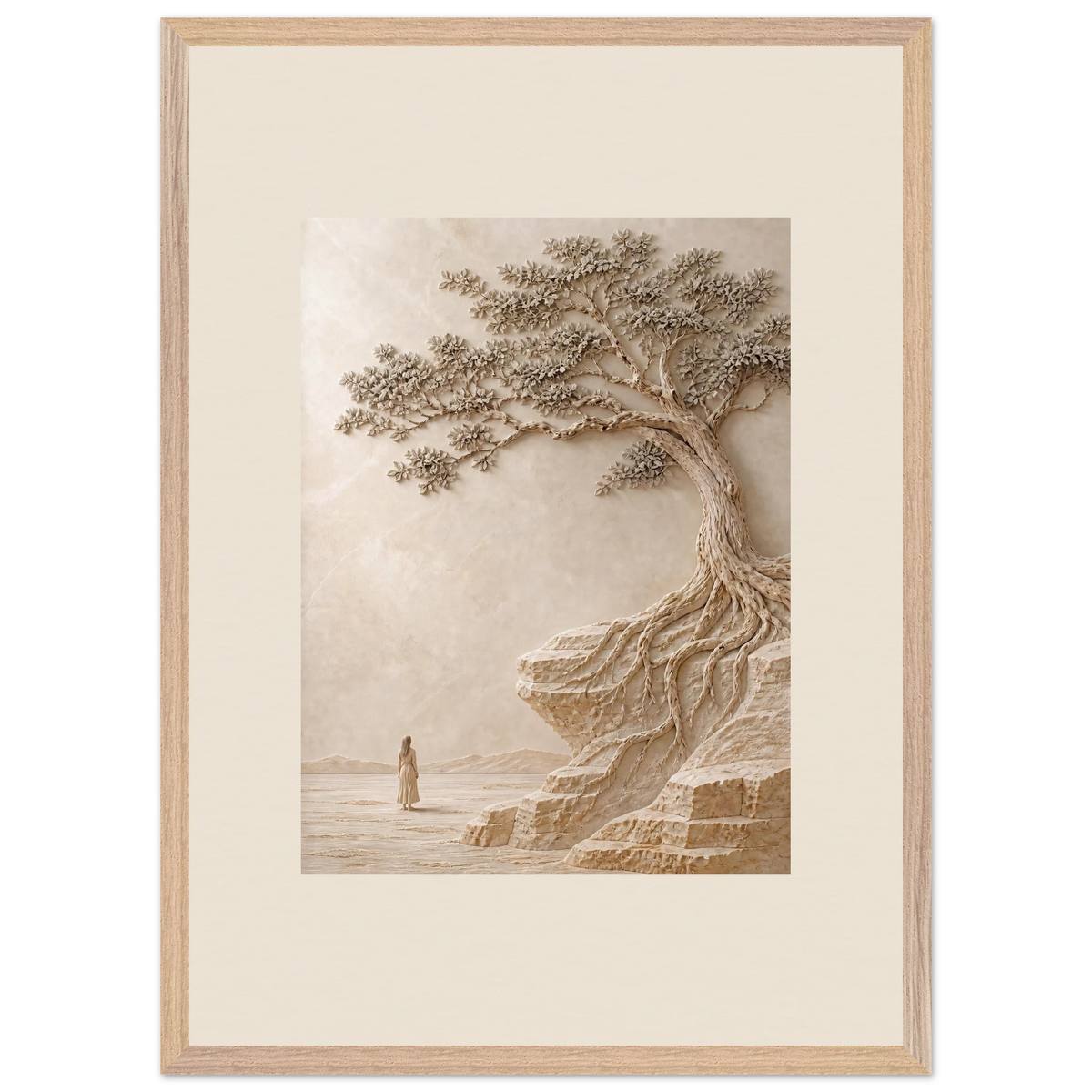 Vigil: petra and siena. Museum-quality framed fine art print.