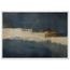 Ivory Crossing, abstract, ivory and serene lines. Archival framed fine art print shown framed.