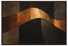 Amber Over Black