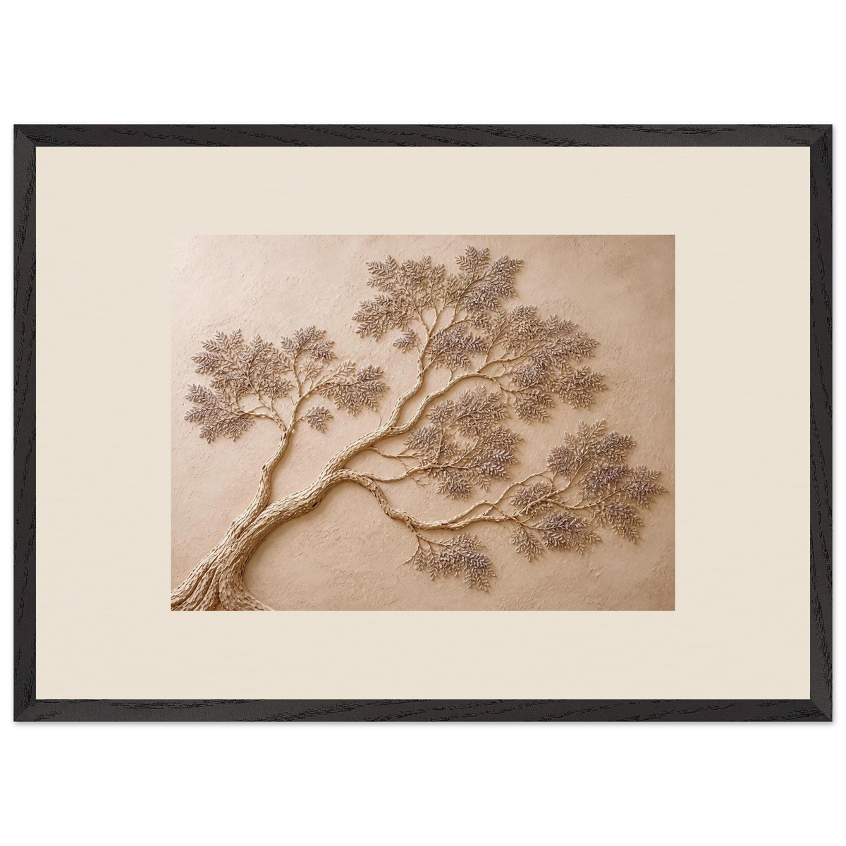 Lilac Reach: petra and flora. Museum-quality framed fine art print.