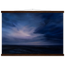 Blue Hour Field: night, horizon and deep blue. Fine art poster, alternate frame and size.