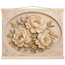 Peonies in Stone, flowers and botanical. Archival fine art poster shown framed.