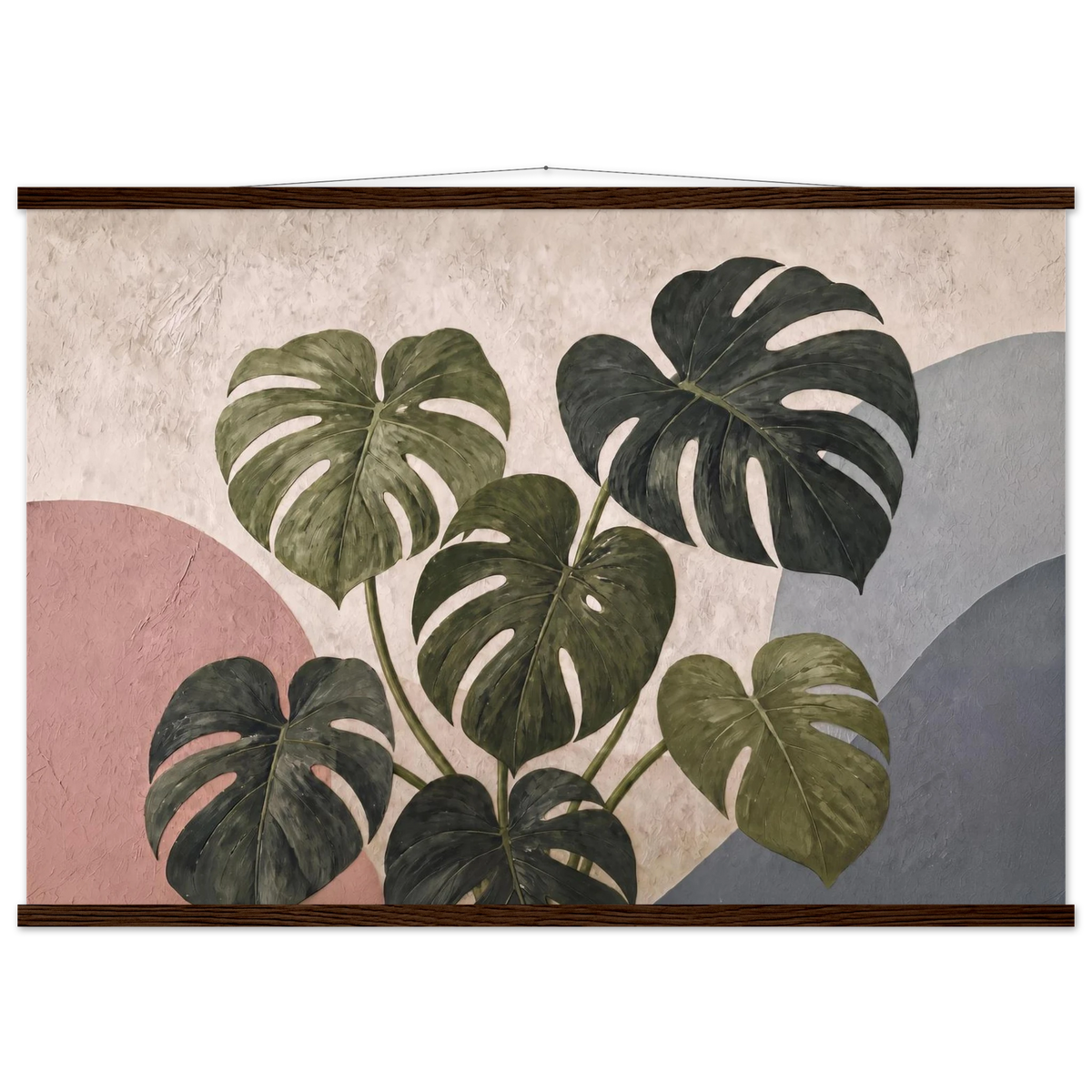 Monstera Sun: botanical and nature. Fine art poster by The Light Stays.
