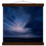 Blue Hour Field: night, horizon and deep blue. Fine art poster by The Light Stays.
