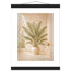 Courtyard Noon: landscape and sun. Fine art poster, alternate frame and size.