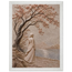 Spring Walk, petra and flora. Archival framed fine art print shown framed.