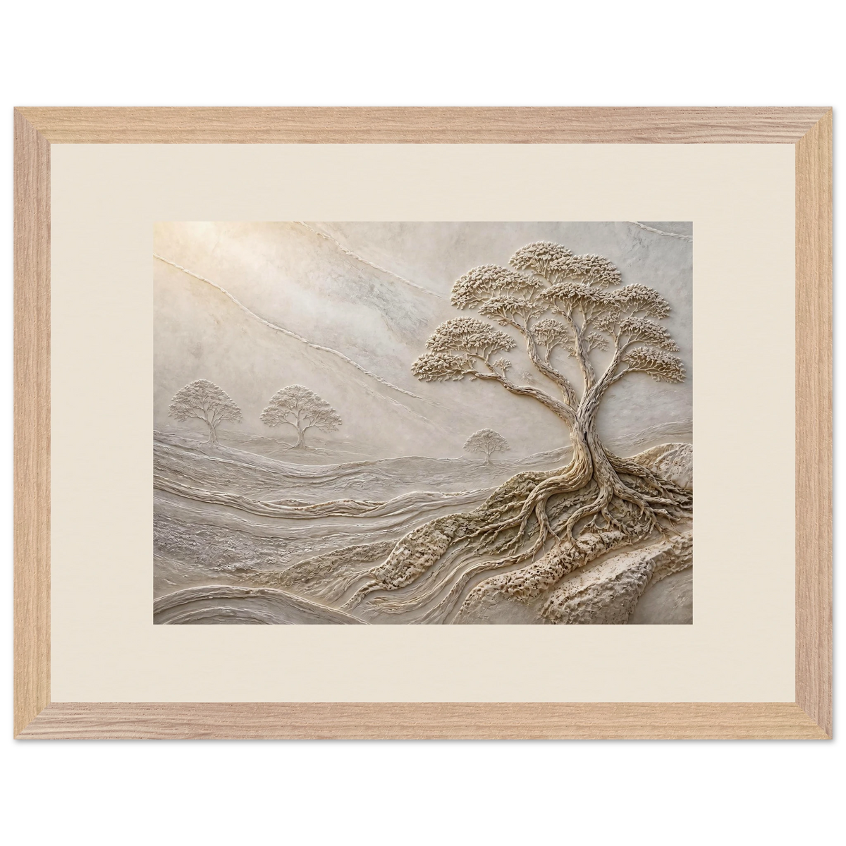 Old Growth: petra and herbarium. Museum-quality framed fine art print.