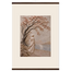 Spring Walk: impasto, lake and blossoming tree. Museum-quality fine art poster.