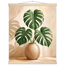 Vessel and Shadow, mediterranean and earth tones. Archival fine art poster shown framed.