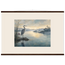 Heron at Dawn: japanese art and japandi. Fine art poster by The Light Stays.