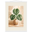 Vessel and Shadow, mediterranean and earth tones. Archival fine art poster shown framed.