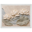 Lotus Current: flowers and botanical. Museum-quality framed fine art print.