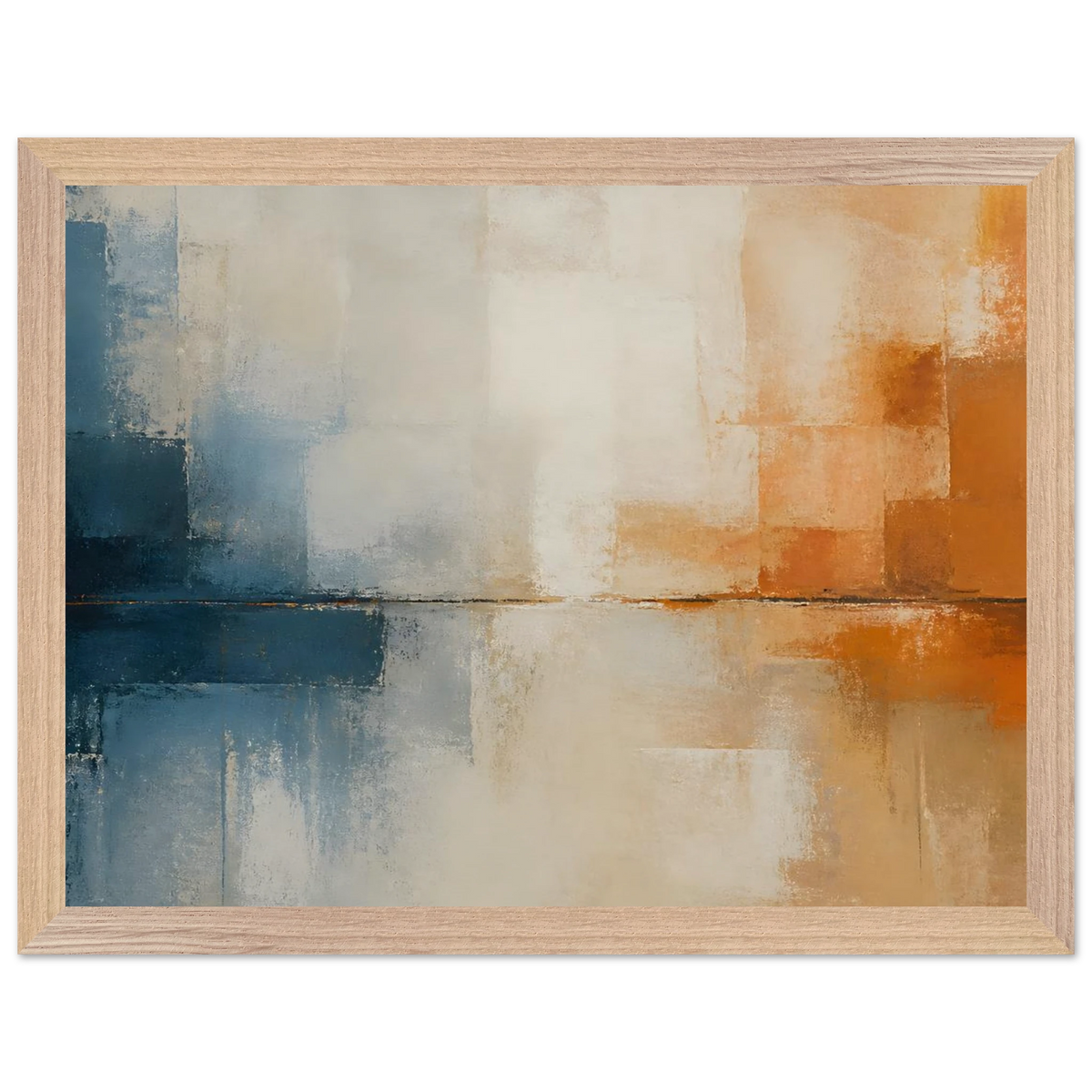 Architectural Rust: abstract, mineral texture and oxidized tones. Framed fine art print by The Light Stays.