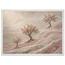 Blossom Terraces, flowers and botanical. Archival framed fine art print shown framed.