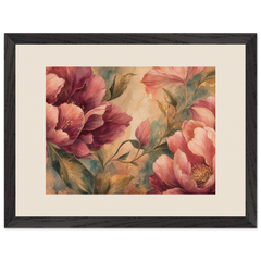 Crimson Peonies