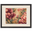 Crimson Peonies: flowers and botanical. Framed fine art print.