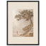 Vigil: petra and siena. Framed fine art print, alternate frame and size.