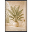 Courtyard Noon: landscape and sun. Museum-quality framed fine art print.