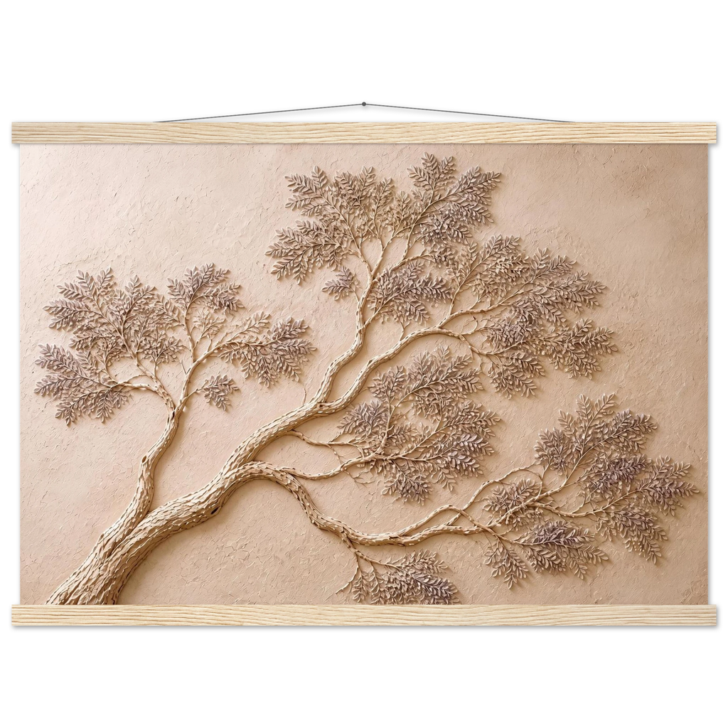 Lilac Reach: flowers and botanical. Museum-quality fine art poster.