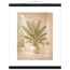 Courtyard Noon: landscape and sun. Fine art poster, alternate frame and size.