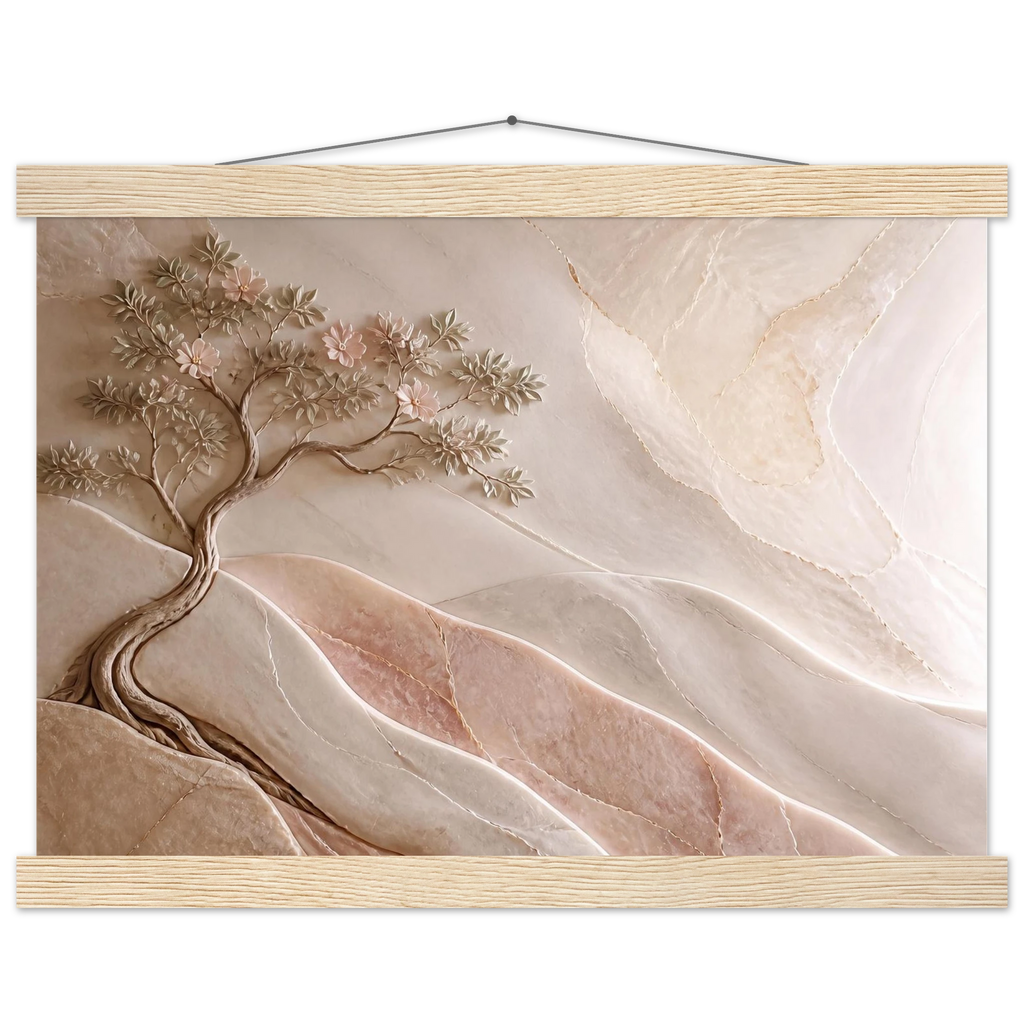 Stone Dawn: petra and siena. Fine art poster by The Light Stays.