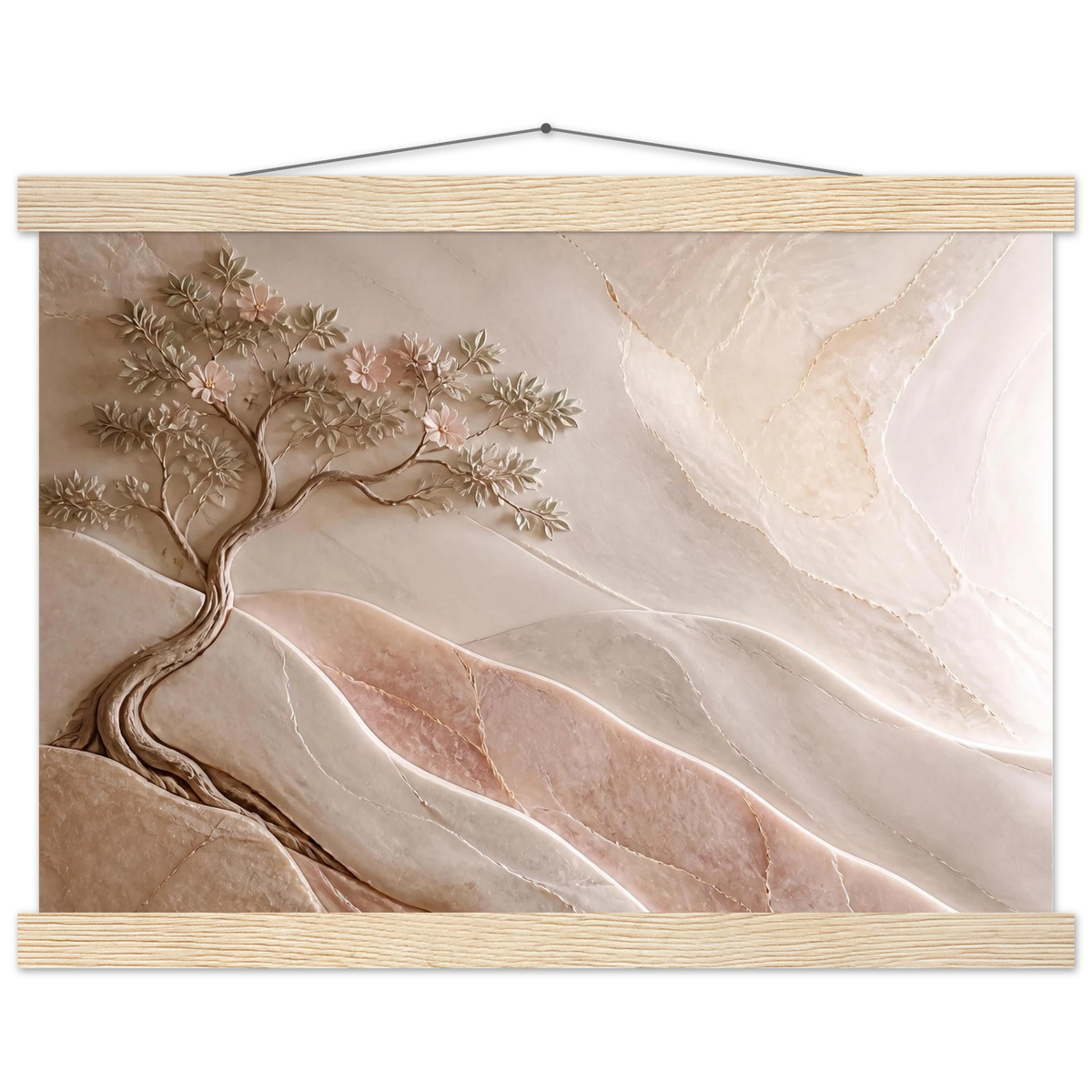 Stone Dawn: petra and siena. Fine art poster by The Light Stays.
