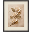 Magnolia Ascent, flowers and botanical. Archival framed fine art print shown framed.