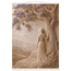 Old Friend, impasto, figure and companion tree. Archival fine art poster shown framed.