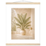 Courtyard Noon: landscape and sun. Museum-quality fine art poster.