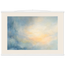 Dawn after Rain: sunrise, coastline and washed light. Fine art poster, alternate frame and size.